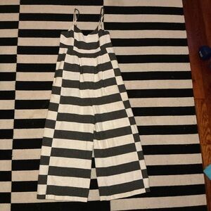 Mara Hoffman Striped Wide-Leg Linen Jumpsuit